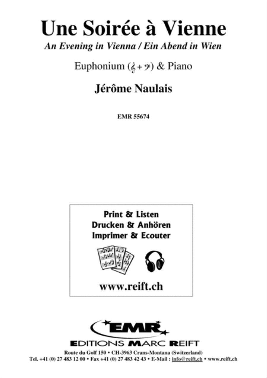 Une Soiree a Vienne Euphonium scores gallery preview page 2
