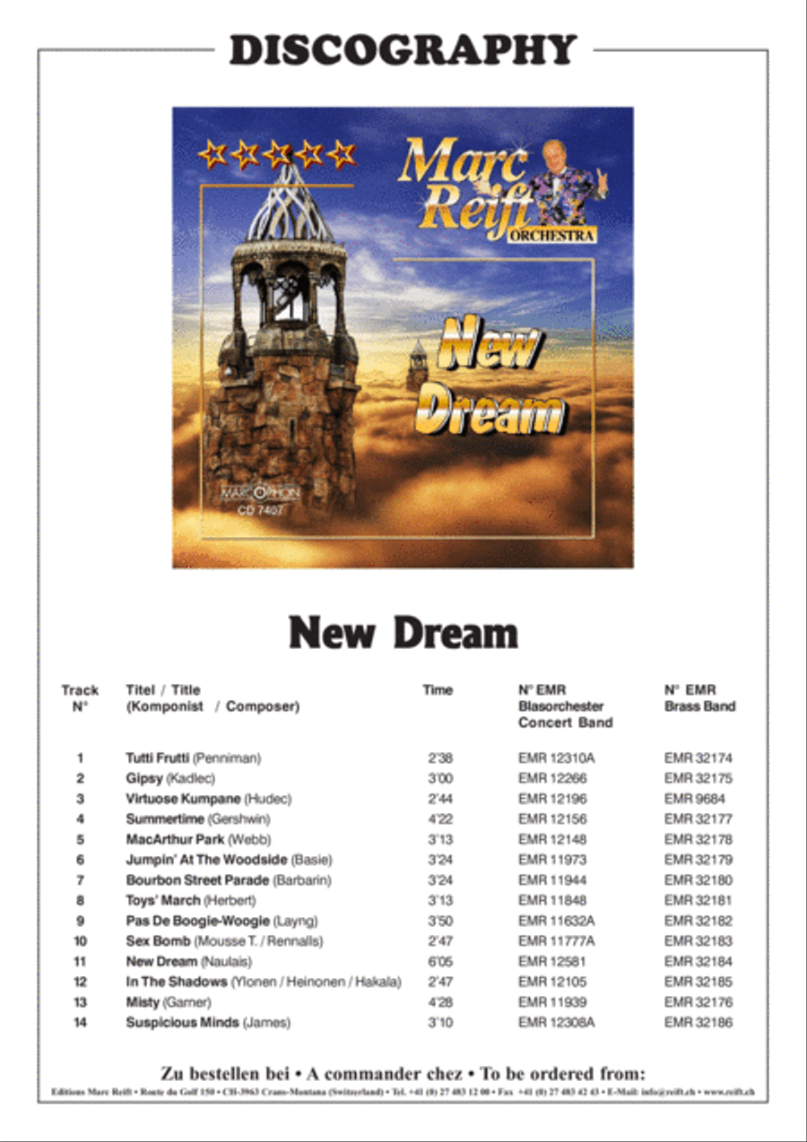 Gipsy Gipsy Concert Band scores gallery preview page 2