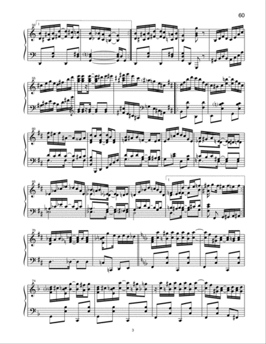 Penelope Rag for Solo Piano Penelope Rag for Solo Piano Piano Solo scores gallery preview page 4