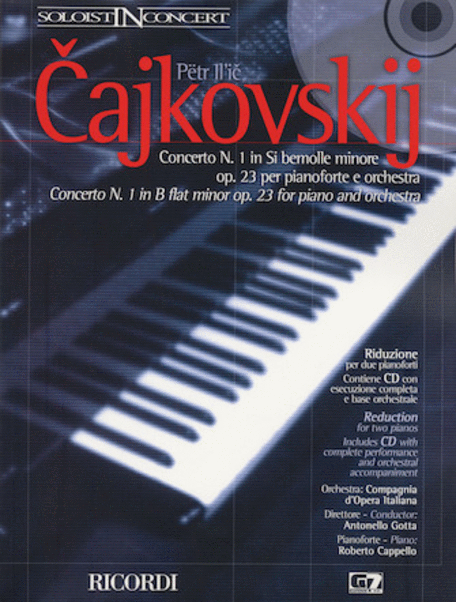 Concerto No. 1 in B-flat minor, Op. 23 Piano Solo scores gallery preview page 1