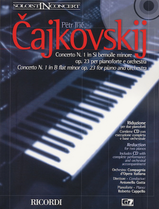 Book cover for Concerto No. 1 in B-flat minor, Op. 23