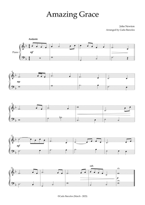 Amazing Grace (Very Easy Piano)
