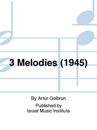 Trois Melodies