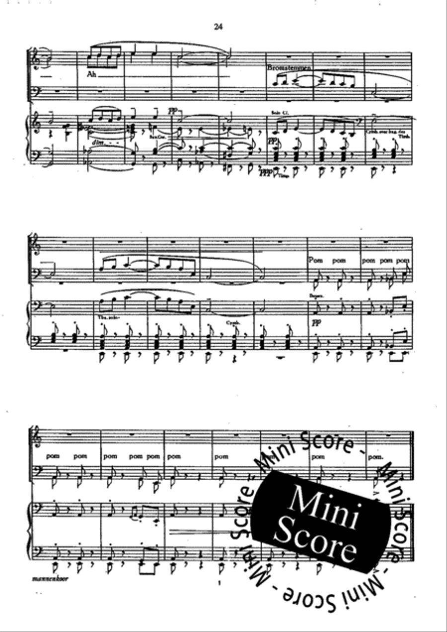 Sur un Marche Persan 4-Part scores gallery preview page 27