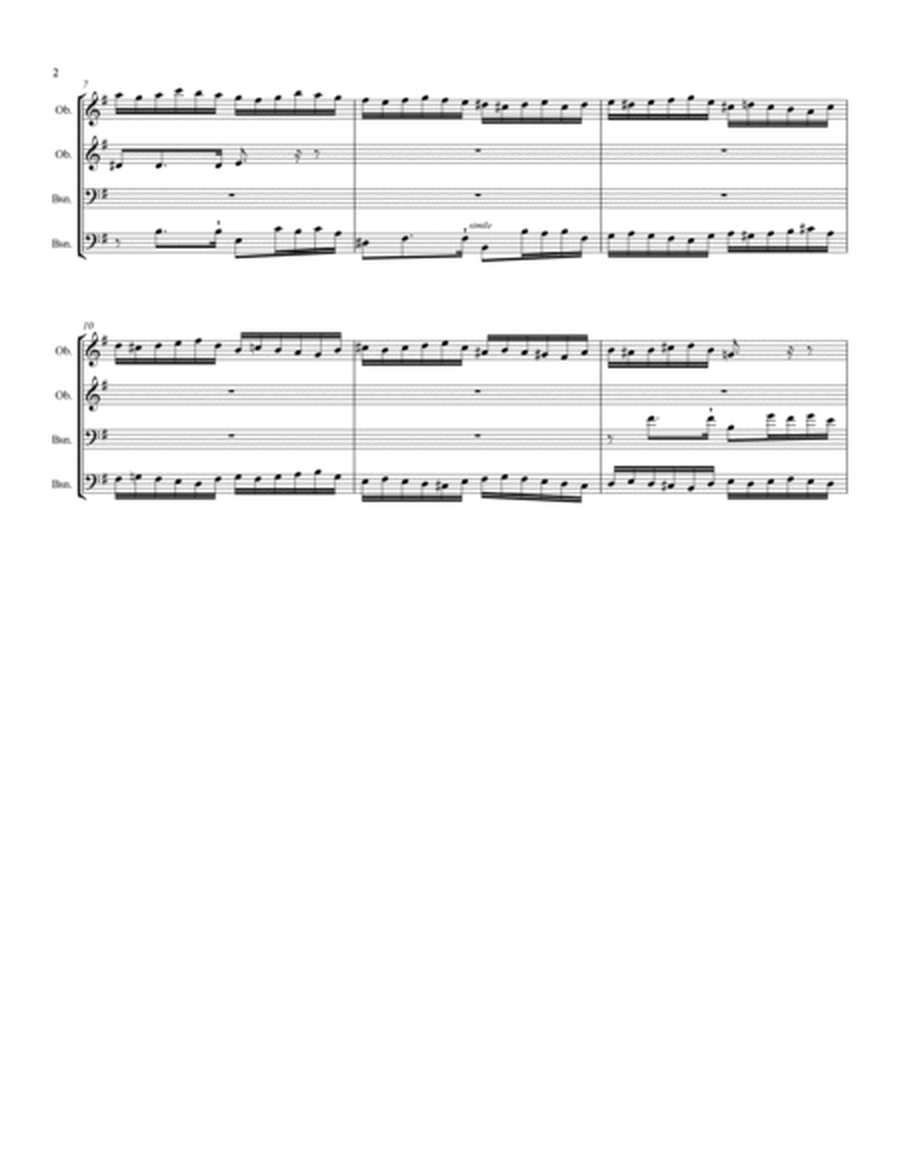 English Suite No. 5 in E Minor Prelude