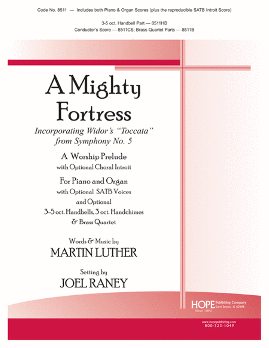 A Mighty Fortress Is Our God 4-Part scores gallery preview page 1