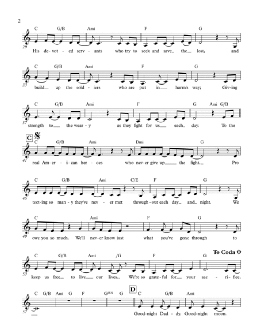 Sacrifice Sacrifice Piano Solo scores gallery preview page 2