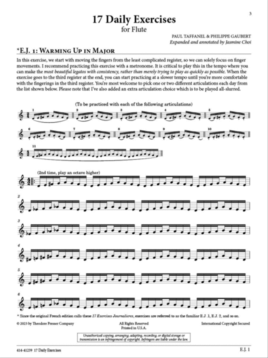 17 Daily Exercises Chamber Music scores gallery preview page 2