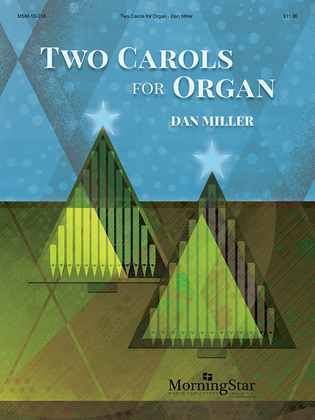 Book cover for Two Carols for Organ