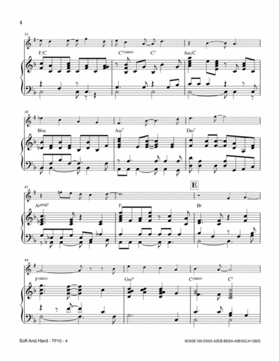 Soft And Hard Trumpet Solo scores gallery preview page 4