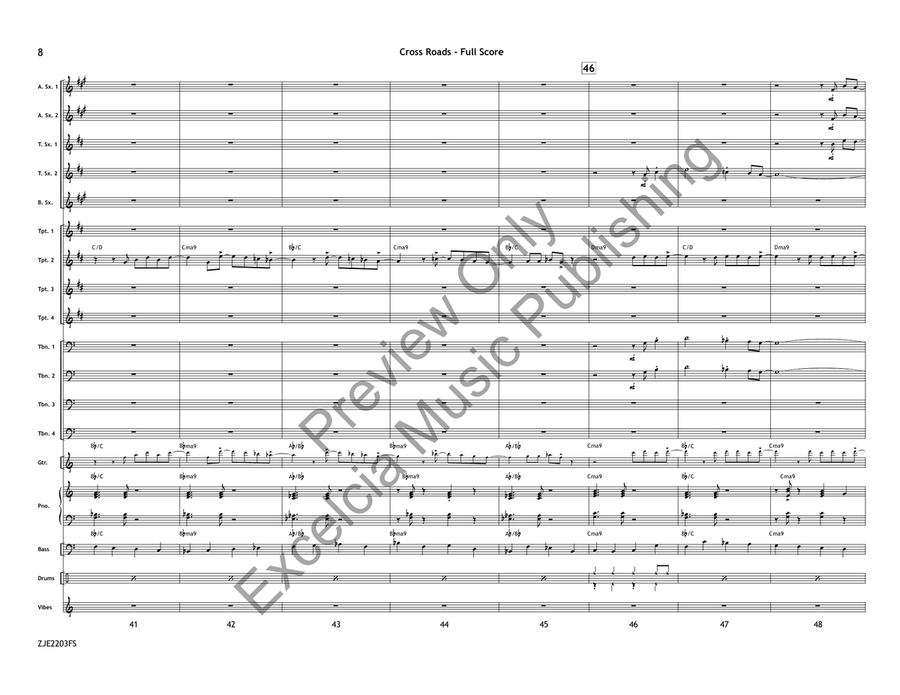 Cross Roads Jazz Ensemble scores gallery preview page 7