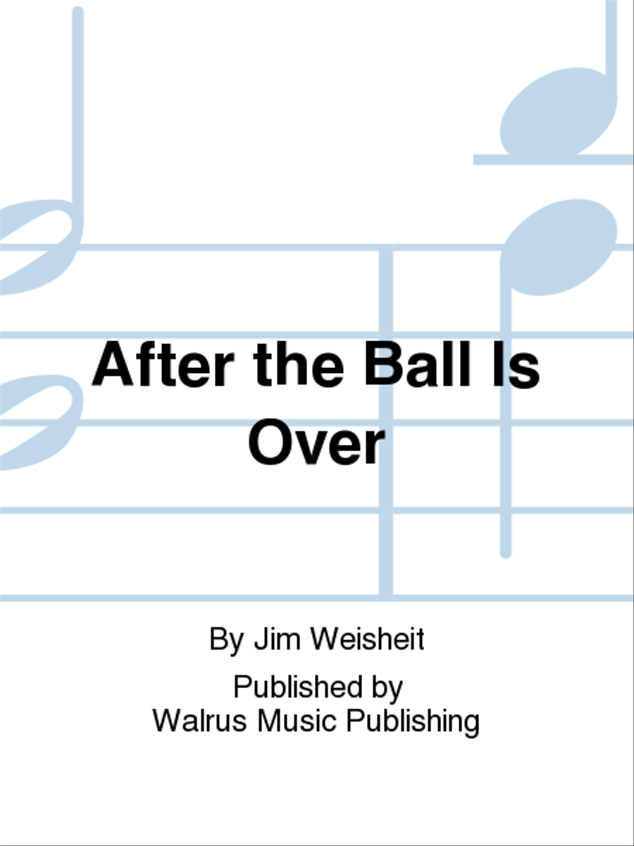 After the Ball Is Over Big Band scores gallery preview page 1
