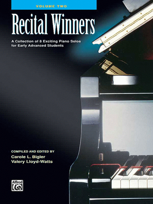 Book cover for Recital Winners, Book 2