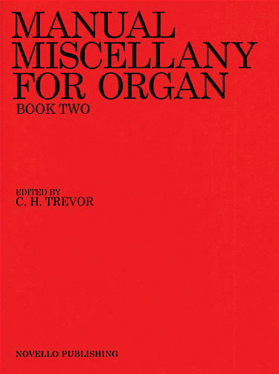 Manual Miscellany for Organ – Book Two Organ scores gallery preview page 1