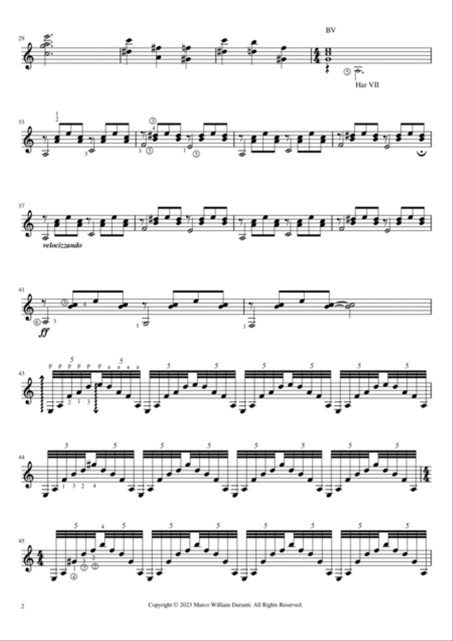 Sabrina Acoustic Guitar scores gallery preview page 2