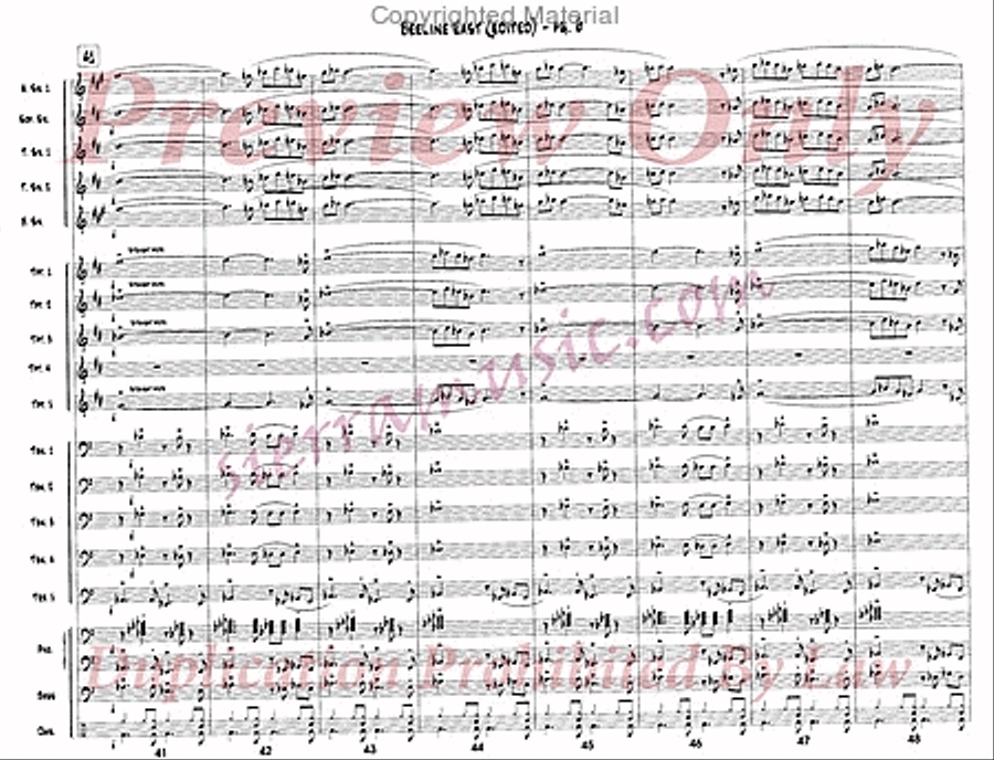 Beeline East Beeline East Jazz Ensemble scores gallery preview page 7