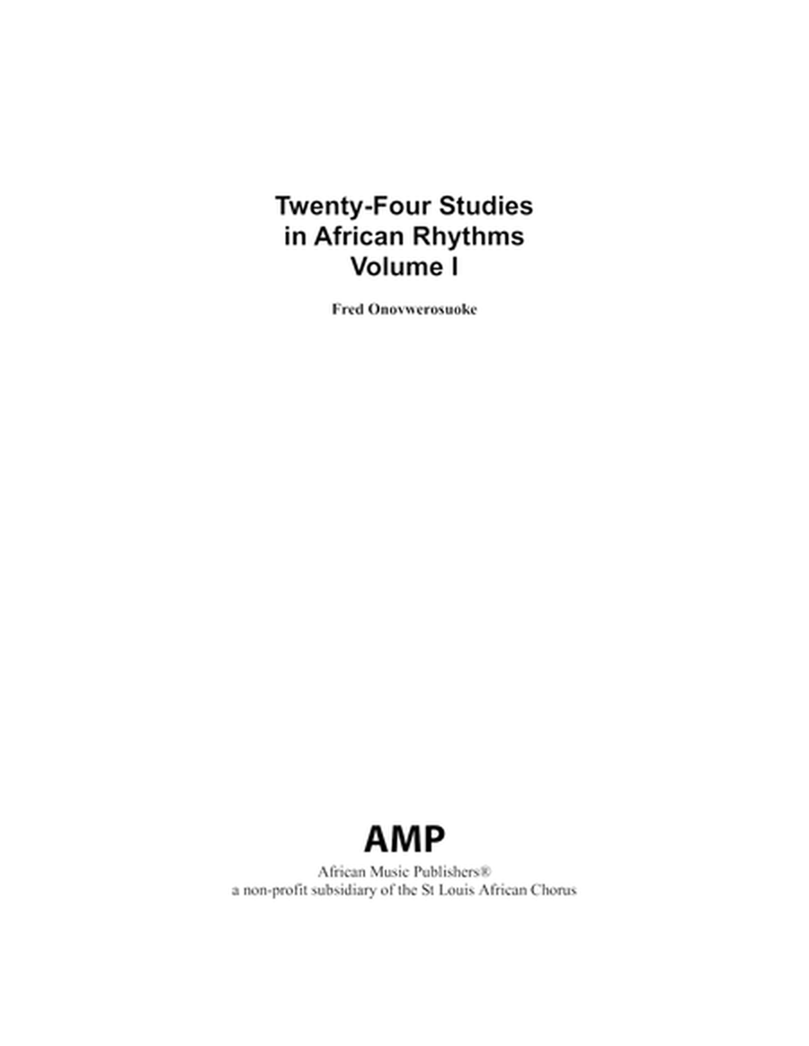 Twenty Four Studies in African Rhythms - Volume I
