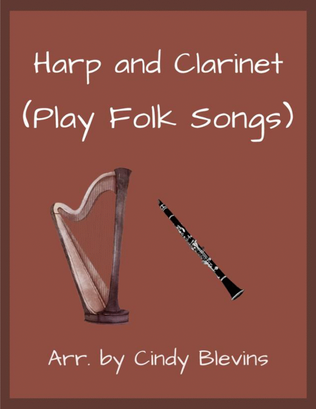 Book cover for Harp and Clarinet (Play Folk Songs)