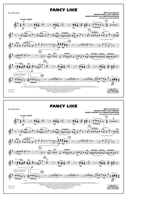 Fancy Like (arr. Paul Murtha) - Eb Alto Sax