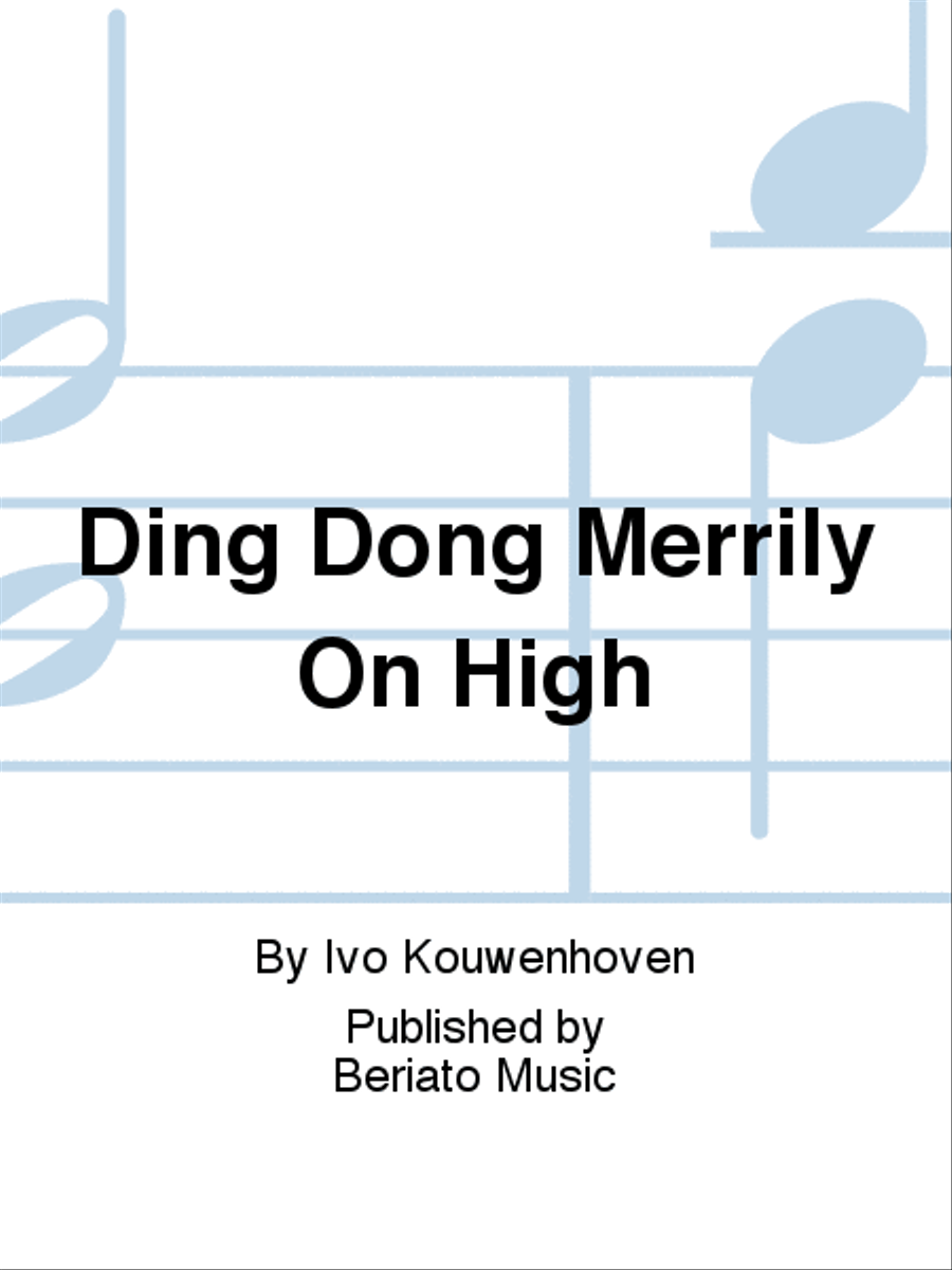 Ding Dong Merrily On High Set of Parts scores gallery preview page 1