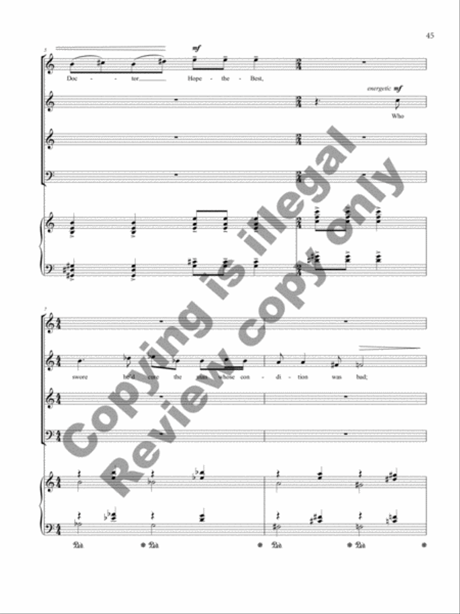 Fables for a Prince Tenor Voice scores gallery preview page 15