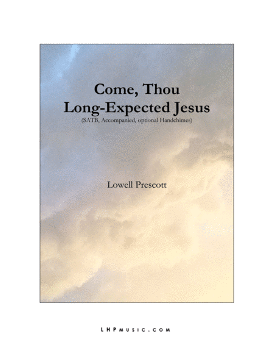 Come, Thou Long-Expected Jesus 4-Part scores gallery preview page 1