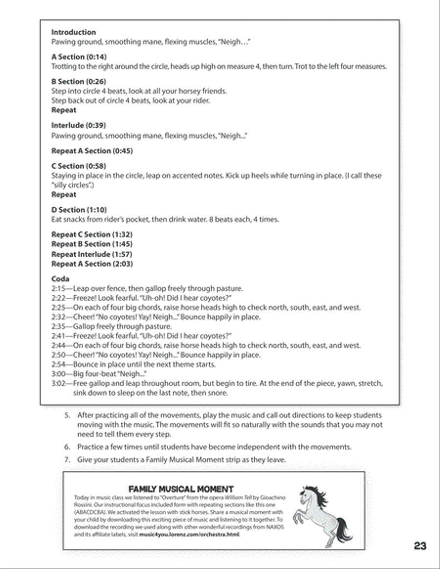 Adventures with the Orchestra CD scores gallery preview page 8