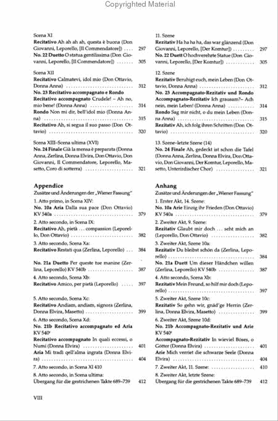 Don Giovanni, K. 527 Mixed Choir scores gallery preview page 5