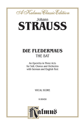 Book cover for Die Fledermaus (The Bat)
