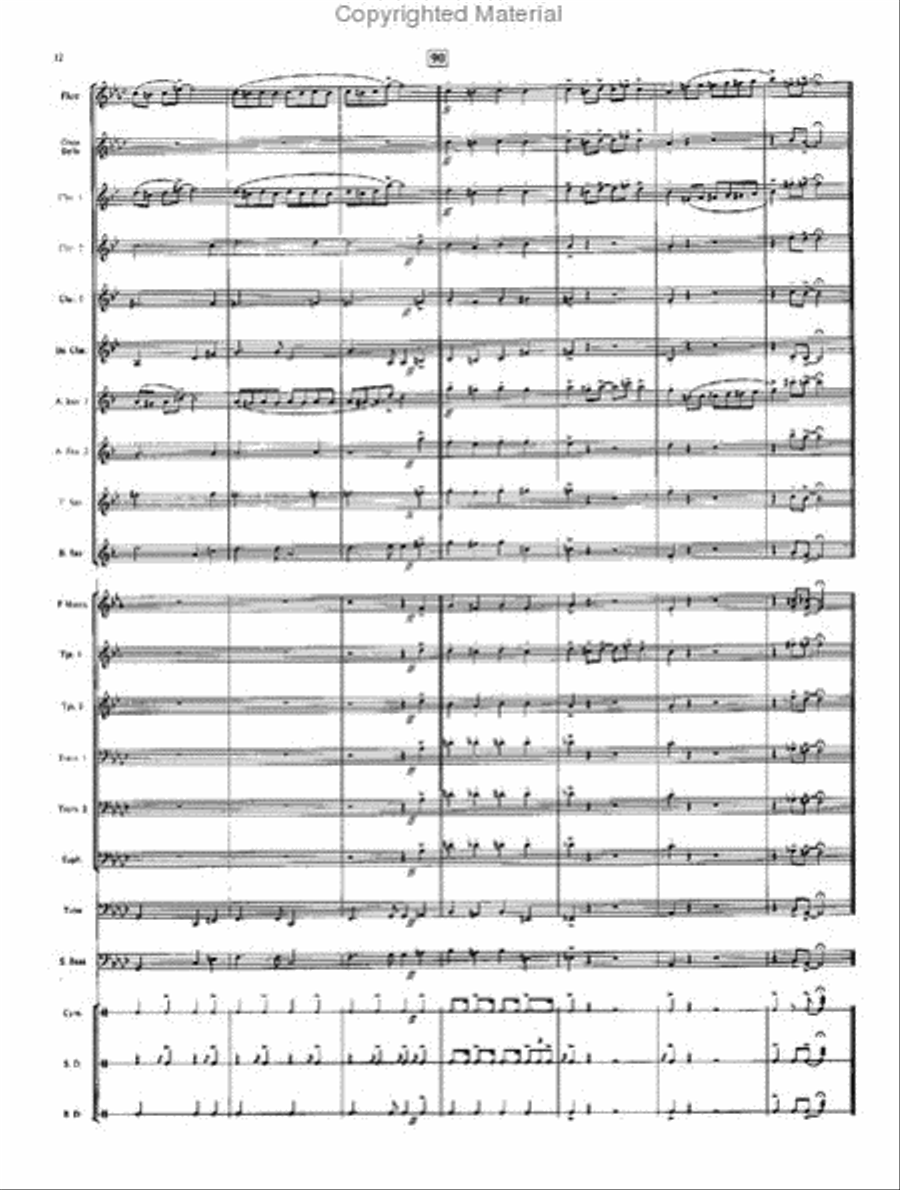 Woodwind Marmalade Woodwind Marmalade Concert Band scores gallery preview page 12