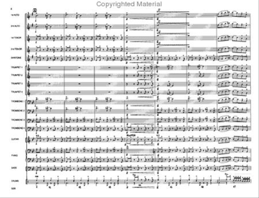 Impact Zone Impact Zone Jazz Ensemble scores gallery preview page 7