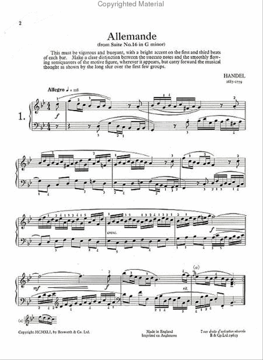 Dorothy Bradley: Hours With The Masters Book 5 Grade 6 Piano Solo scores gallery preview page 2