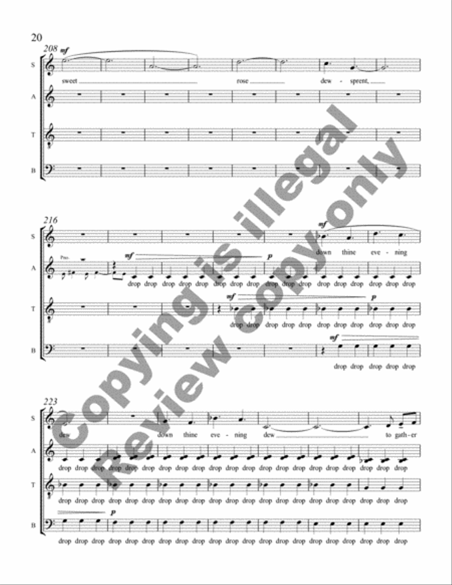 An October Garden An October Garden Divisi scores gallery preview page 31