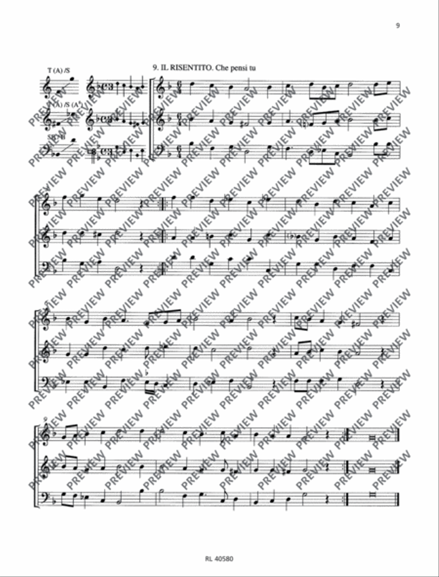 Balletti Balletti Recorder scores gallery preview page 10