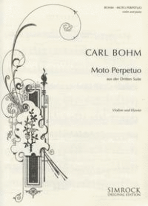 Book cover for Moto Perpetuo (Dalla Suite N. 3)