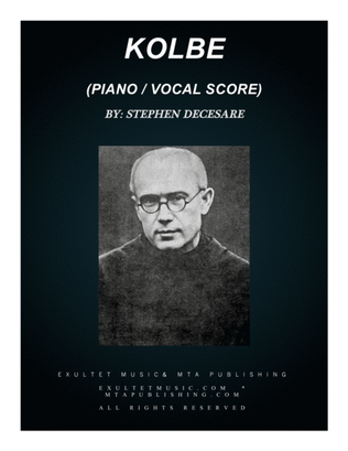 Kolbe (Piano/Vocal Score)