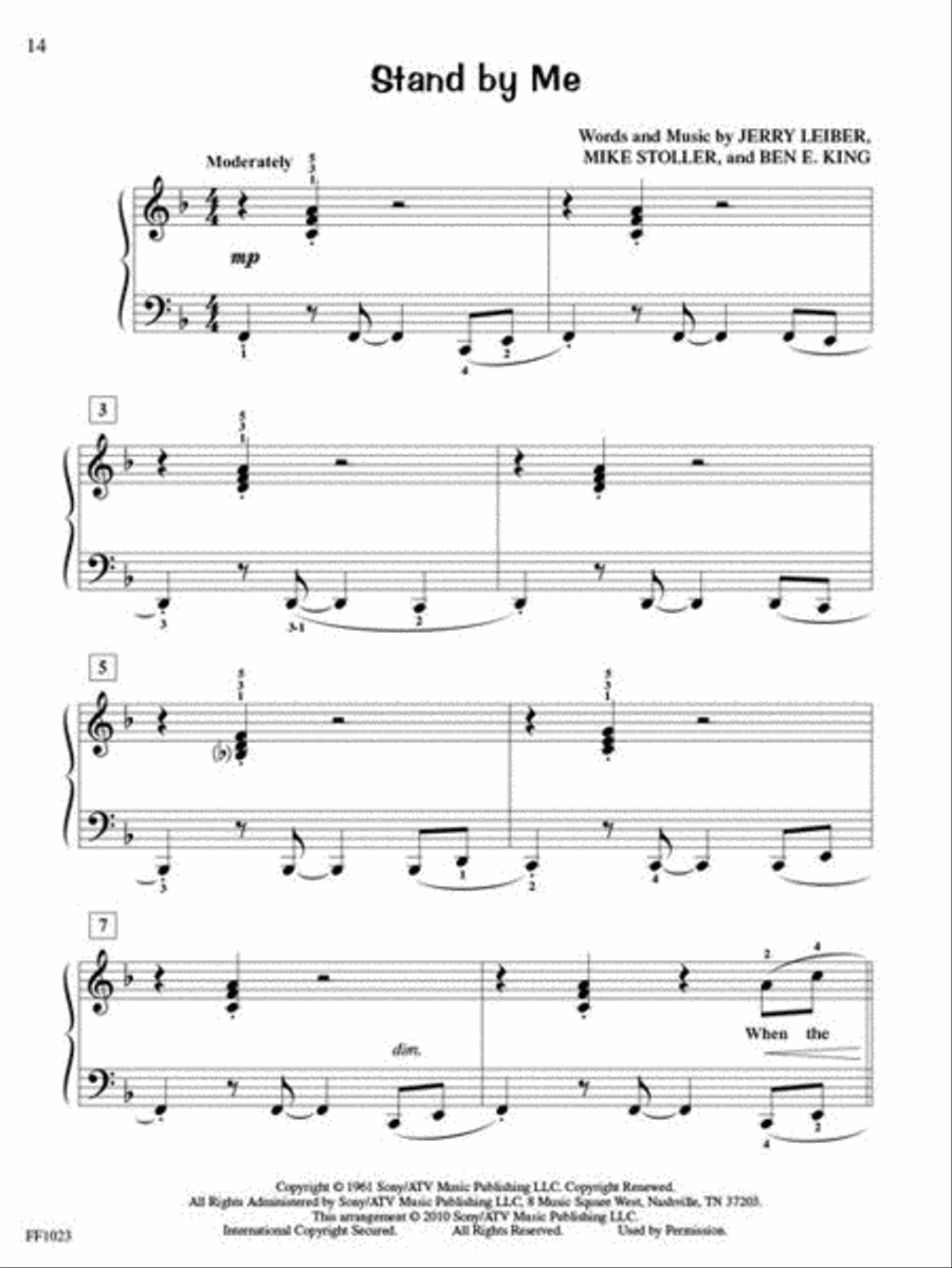 FunTime Piano Rock 'n' Roll Piano Method scores gallery preview page 5
