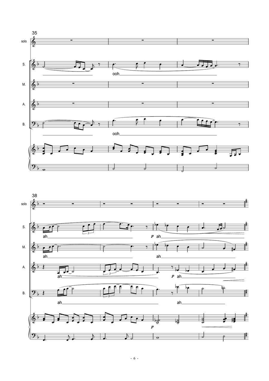 The Closest Thing To Crazy Choir scores gallery preview page 6