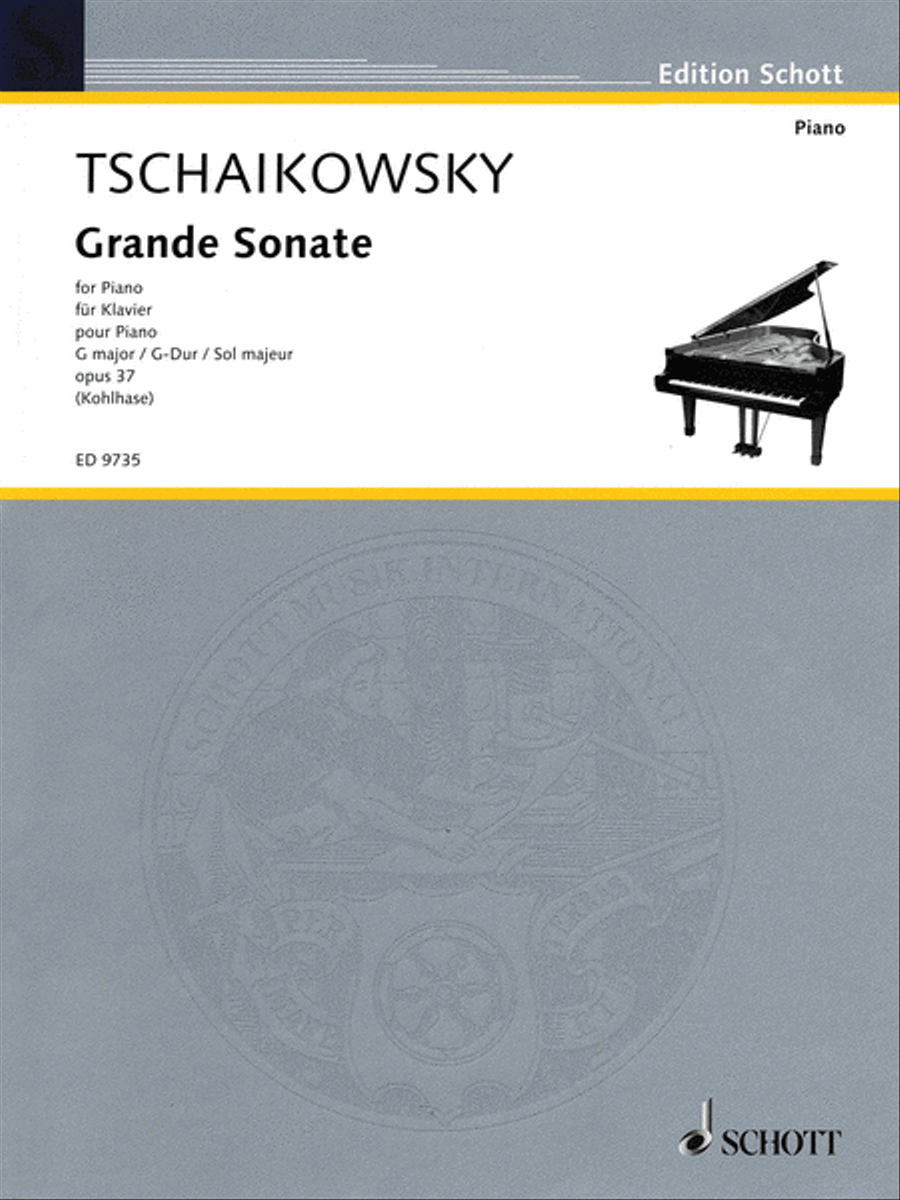 The Grande Sonata G Major Op. 37 Cw 148 Piano Solo scores gallery preview page 1