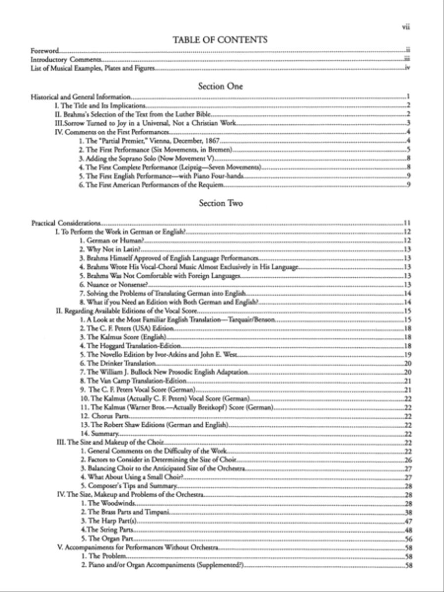A Practical Guide for Performing, Teaching, and Singing the Brahms Requiem Choir scores gallery preview page 2