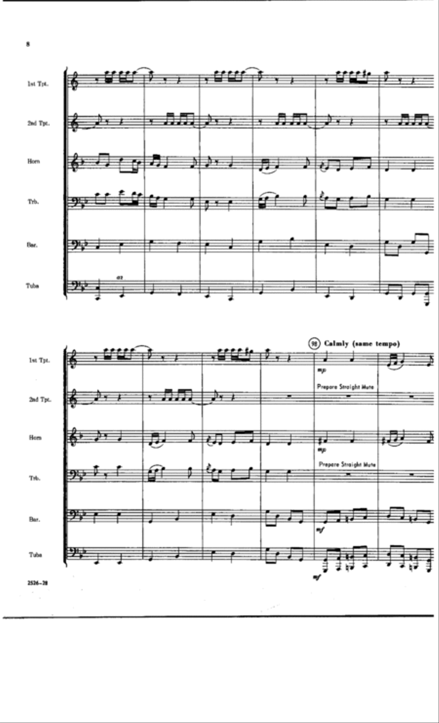 Russian Sailor's Dance Russian Sailor's Dance Chamber Music scores gallery preview page 8