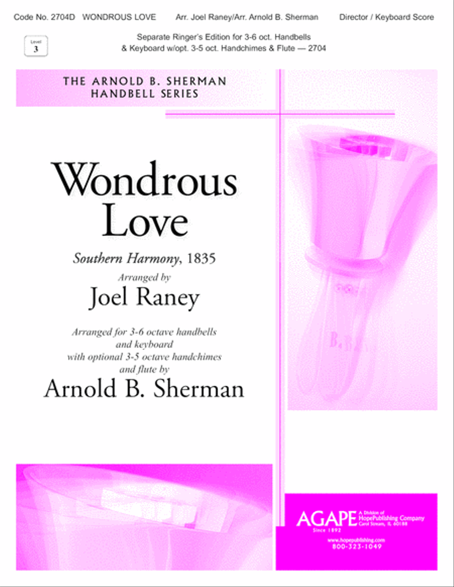 Wondrous Love Is This Piano scores gallery preview page 1