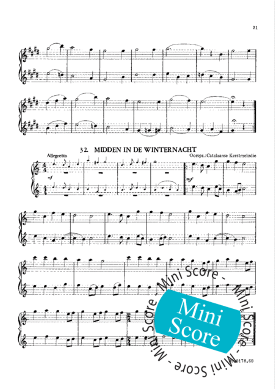32 Christmas Melodies Woodwind Duet scores gallery preview page 24