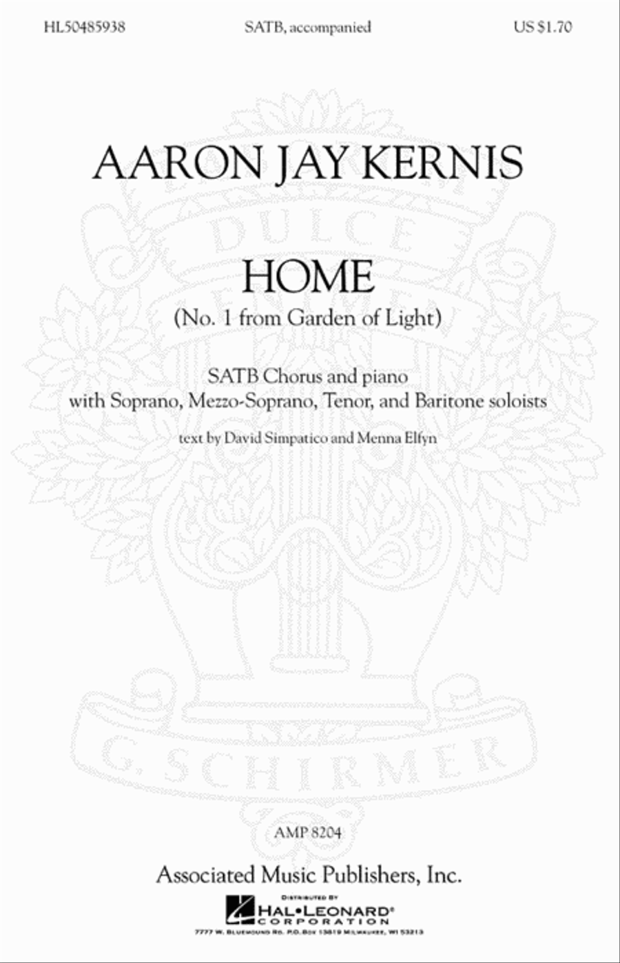Choral Movements from Garden of Light 4-Part scores gallery preview page 1