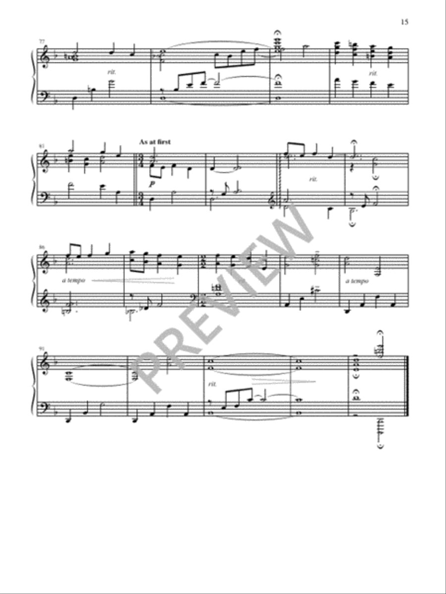 Seasons of Grace - Volume 3 Piano Solo scores gallery preview page 17