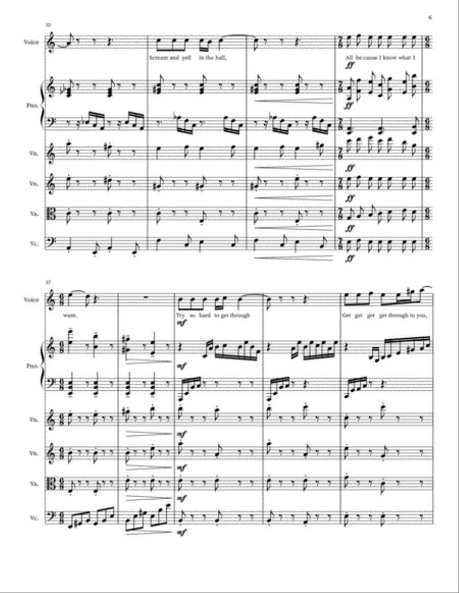 Aries: Challenge Aries: Challenge Chamber Orchestra scores gallery preview page 6