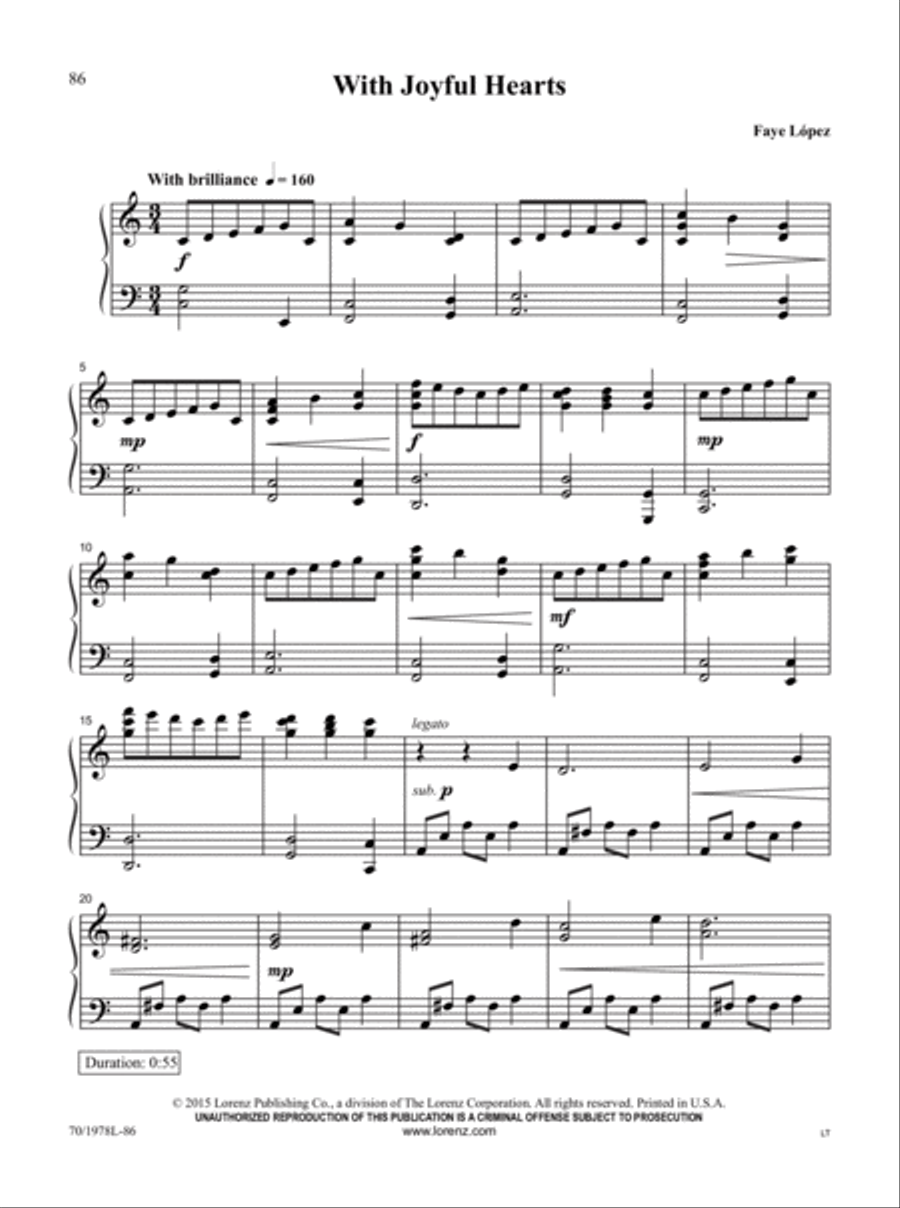The Church Pianist's Library, Vol. 18 Piano Solo scores gallery preview page 30