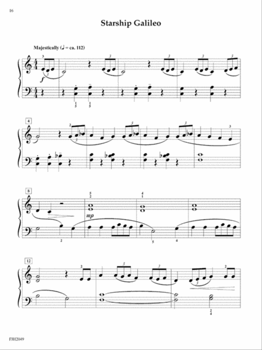 A Leaf Collection, Book 2 Easy Piano scores gallery preview page 4