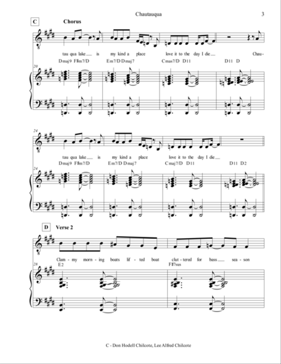 Chautauqua Small Ensemble scores gallery preview page 4
