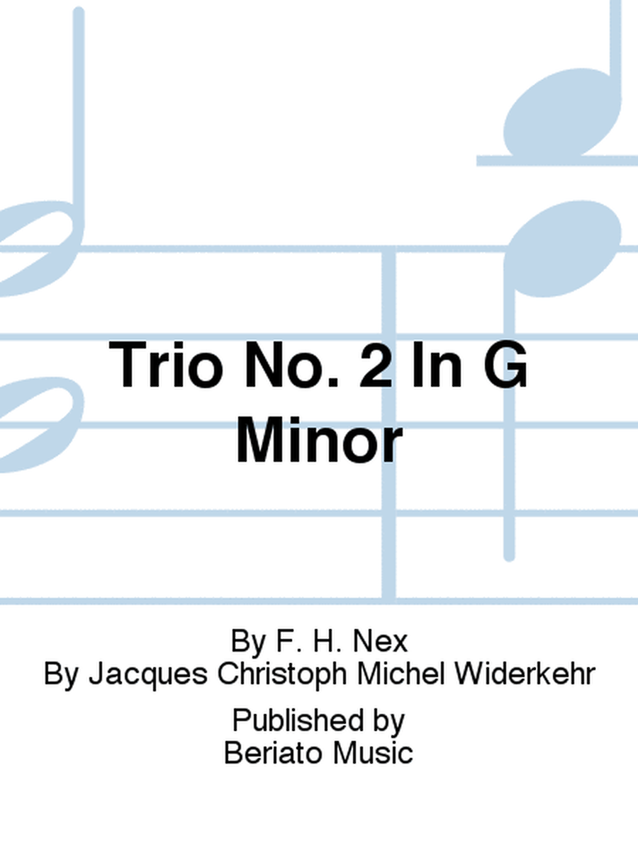 Trio No. 2 In G Minor